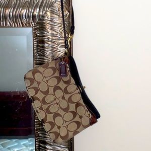 Coach (faux) wristlet